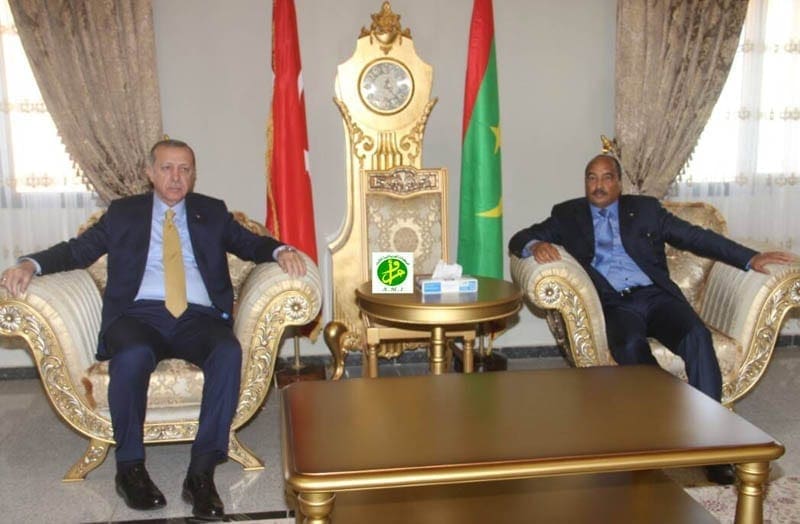 موريتانيا.. أردوغان يصل نواكشوط ويناقش مع عزيز الوضع الدولي