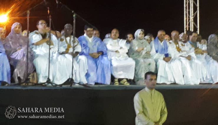 الرئيس الموريتاني يحضر انطلاق حملة الحزب الحاكم (مباشر)