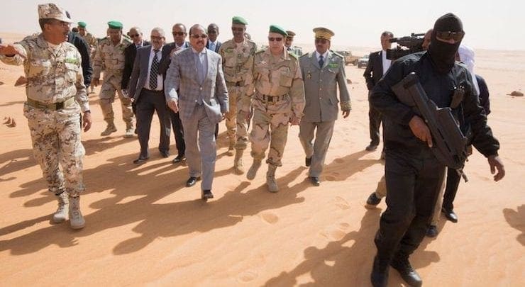 الجيش الموريتاني يعتقل 5 عناصر من عصابة مخدرات