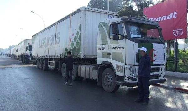 الجزائر تبدأ تصدير سلعها للسنغال مرورا بموريتانيا