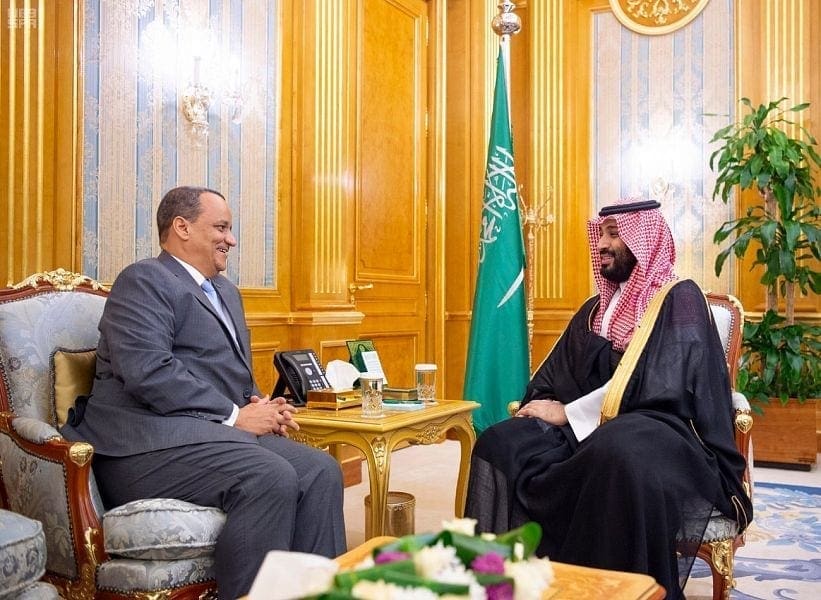 غزواني يبعث برسالة خطية لولي العهد السعودي