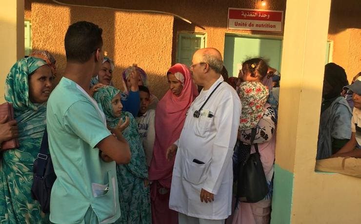 قافلة تطوعية تعالج مئات المرضى في مدينة تجكجه