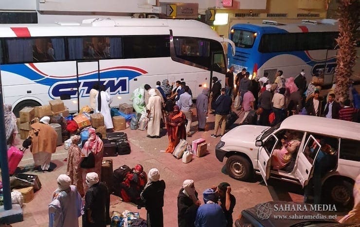 عودة 1000 موريتاني كانوا عالقين في المغرب