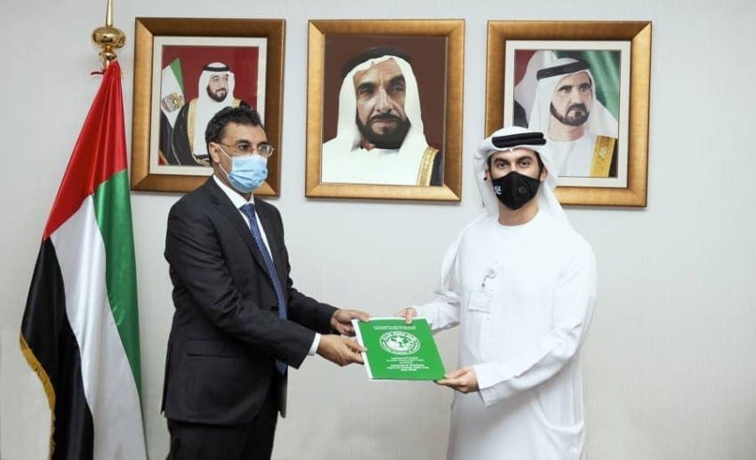 سفير موريتانيا في الإمارات يقدم أوراق اعتماده