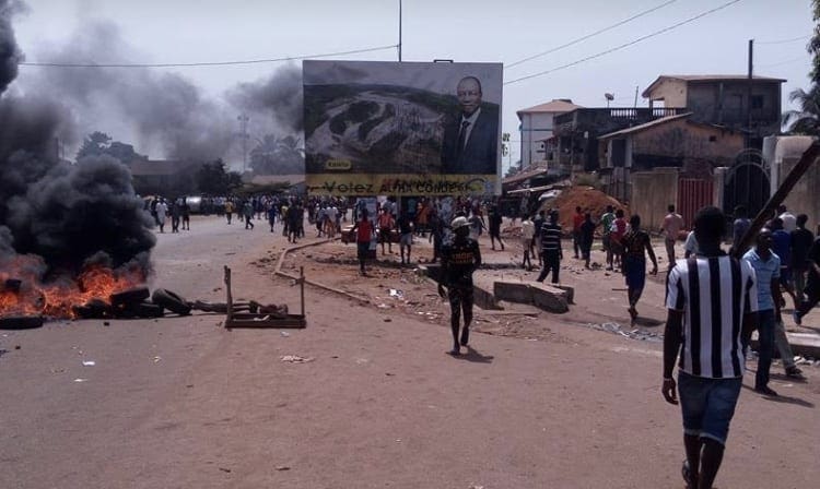 غينيا.. مقتل شخص وفرض حظر التجول في مدينة “كيسيدوجو”