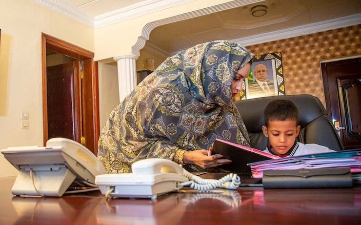 «يونسيف» تجلس أطفال موريتانيا على مقاعد الوزراء