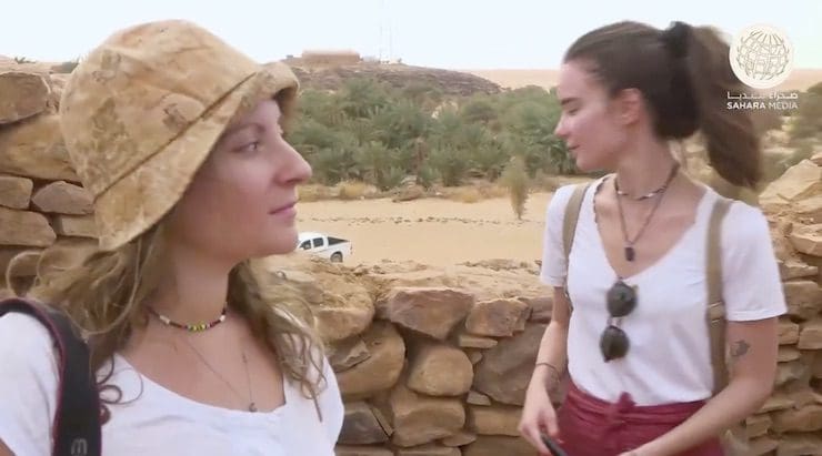 فيديو.. أطلال وادان تبهر سائحة إيطالية