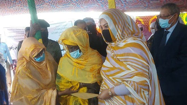 ازويرات.. السيدة الأولى تدشن مركزا للأطفال ذوي الإعاقة