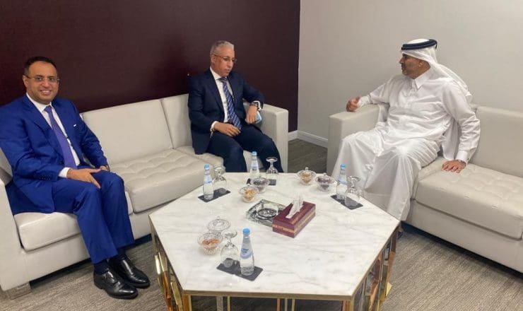 الدوحة.. ولد داهي يلتقي رئيس مجلس الوزراء القطري