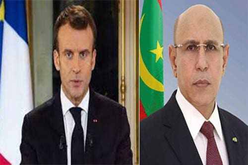 غزواني يهنئ ماكرون بإعادة انتخابه رئيسا لفرنسا