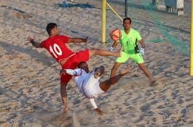 موريتانيا في المجموعة الأولى ضمن بطولة كأس العرب للكرة الشاطئية