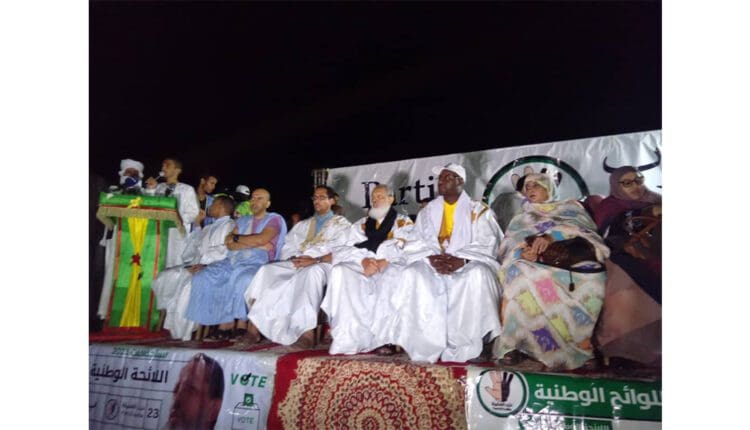 ولد الشيخ أبي المعالي: حزبنا يستمد برنامجه من الكتاب والسنة