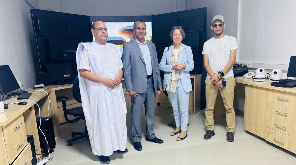 سفيرة ألمانيا بنواكشوط تزور مقر “صحراء ميديا”