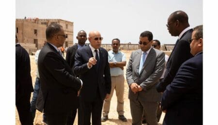غزواني يطالب شركات البنى التحتية بالالتزام بالآجال