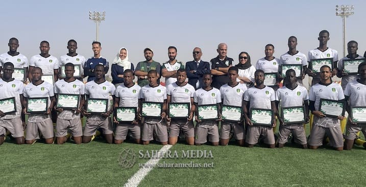 يدرب عشرات الأطفال.. الاتحاد السعودي لكرة القدم يكون 25 حكما موريتانيا