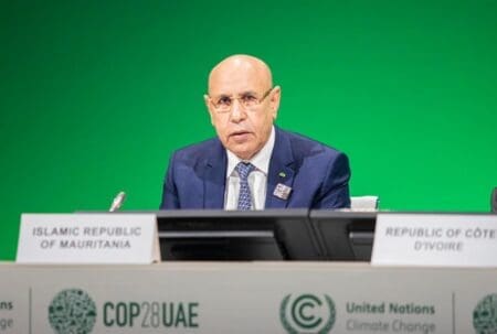 ولد الغزواني: ليس من الإنصاف حرمان البلدان النامية من استغلال مواردها من الطاقة