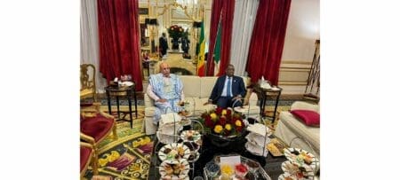 لقاء بين الرئيس الموريتاني ونظيره السنغالي في روما