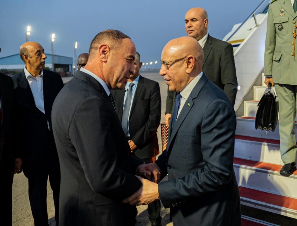 الرئيس الموريتاني يبدأ لقاءات مع أطراف ملف النزاع في ليبيا