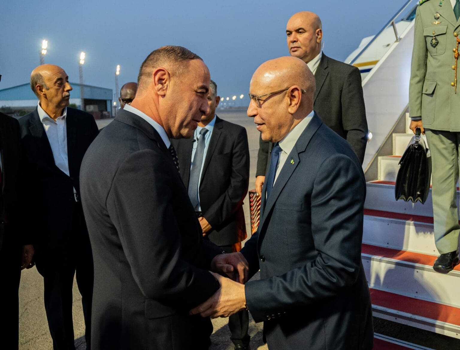 الرئيس الموريتاني يبدأ لقاءات مع أطراف ملف النزاع في ليبيا