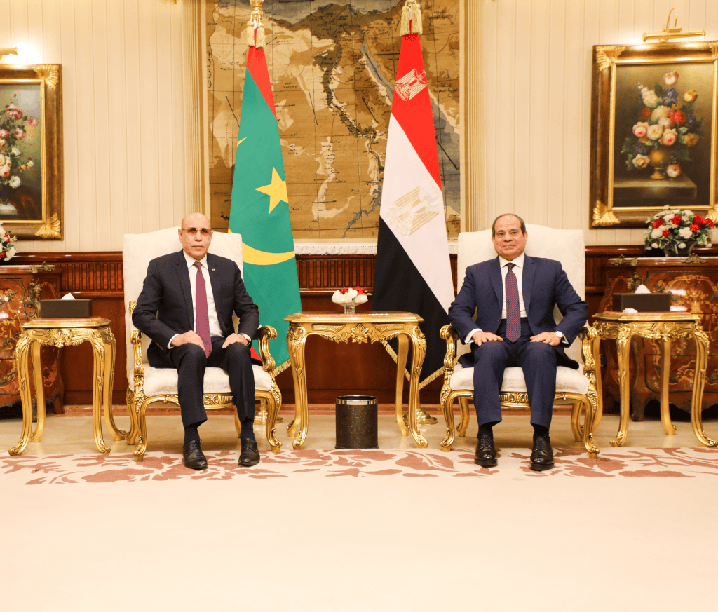 السيسي: مصر تدعم رئاسة موريتانيا الحالية للاتحاد الإفريقي
