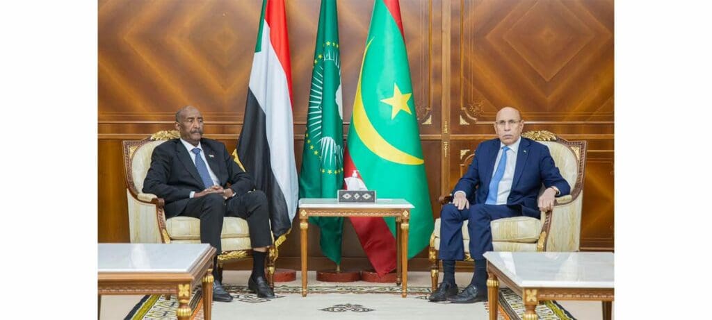 غزواني للبرهان: مستعدون لدعم السودان حتى يتجاوز أزمته