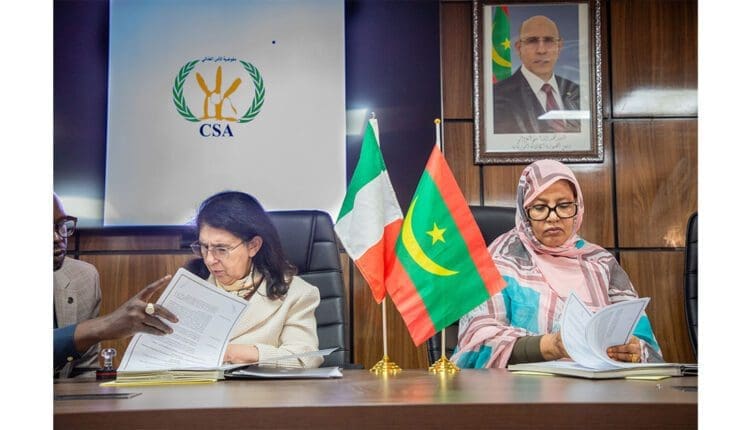 إيطاليا تموّل مشروعا في الشرق الموريتاني بـ 1.3 مليار أوقية قديمة