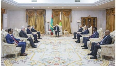 غزواني يبحث تعزيز شراكة موريتانيا مع شركة BP