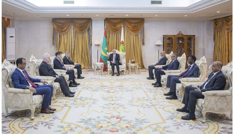 غزواني يبحث تعزيز شراكة موريتانيا مع شركة BP