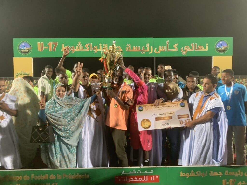 “البداعة” بطلا لكأس رئيسة جهة نواكشوط في نسخته الثالثة