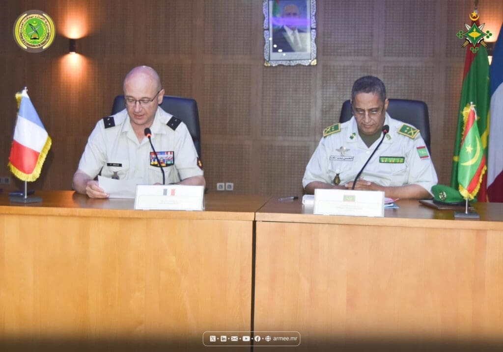 موريتانيا وفرنسا تبحثان تعزيز التعاون العسكري