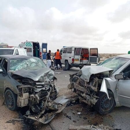 إصابات خطيرة في حادث سير على طريق روصو-نواكشوط