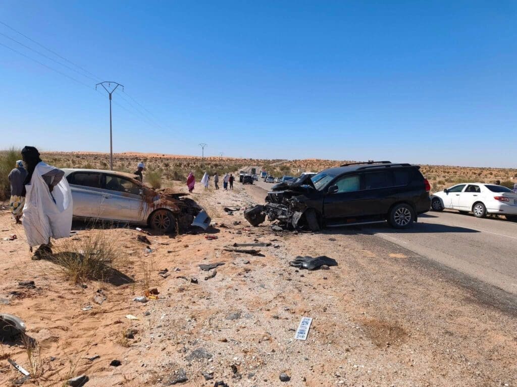 موريتانيا.. وفاة 3 أشخاص في حادث سير هو الثاني خلال 24 ساعة على طريق نواذيبو