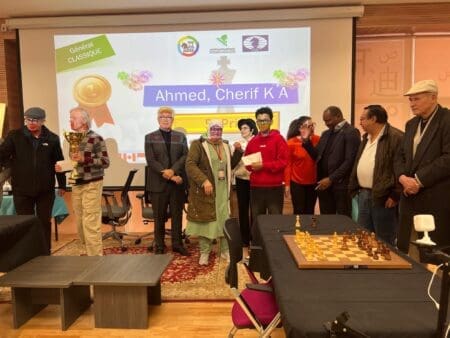 موريتاني يفوز ببطولة الشطرنج الفرنكوفونية لفئة أقل من 16 سنة
