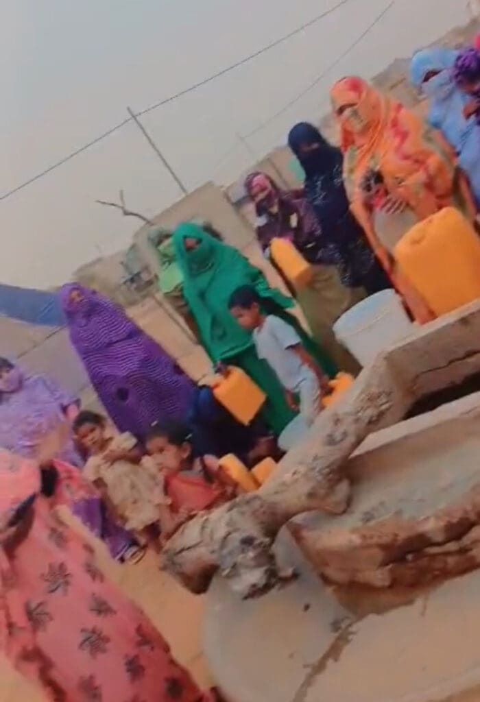 قرية أتيليه بالحوض الغربي تعاني أزمة عطش ويطالبون الحكومة بالتدخل
