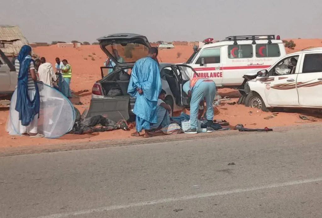 موريتانيا.. وفاة 4 أشخاص في حادث سير