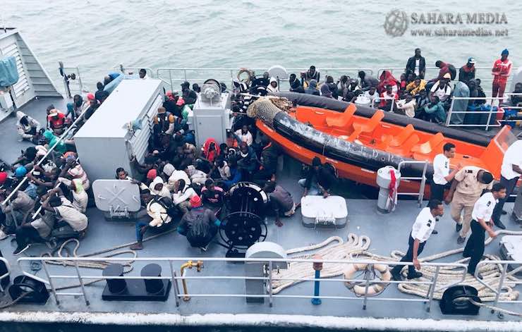 موريتانيا.. البحرية تنقذ 125 مهاجراً سرياً في عرض البحر
