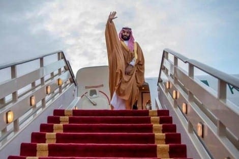 ولي العهد السعودي محمد بن سلمان يبدأ جولة عربية