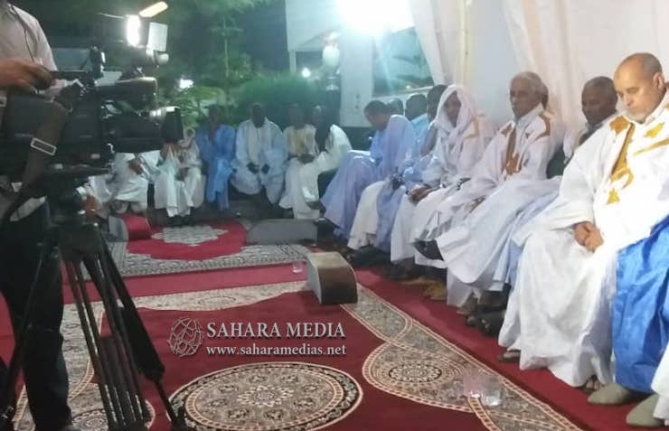موريتانيا.. نواب الأغلبية يناقشون ترشيح « غزواني » جانب من اجتماع نواب الأغلبية (صحراء ميديا)