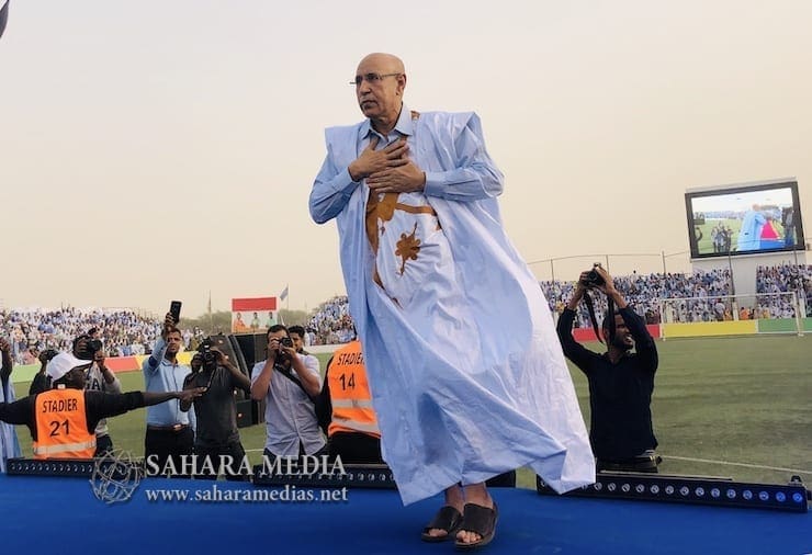 ما لم ترصده الكاميرات في حفل إعلان ترشح ولد الغزواني