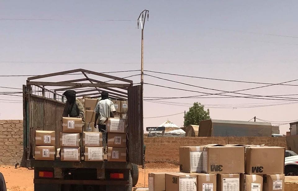 إيقاف تهريب معدات طبية إلى بوركينا فاسو
