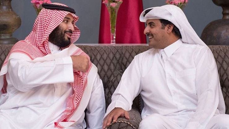 اتفاق سعودي – قطري بفتح الأجواء والحدود بين البلدين