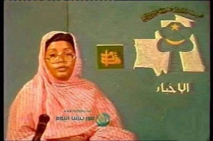 رحيل الناها سييدي.. أول صحفية موريتانية