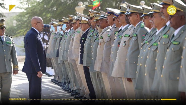 هؤلاء وشحهم ولد الغزواني في حفل رفع العلم الوطني