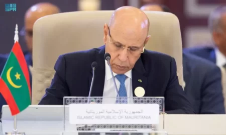الرئيس الموريتاني: ندعم جهود السعودية.. ولا بد من “شراكات اقتصادية”